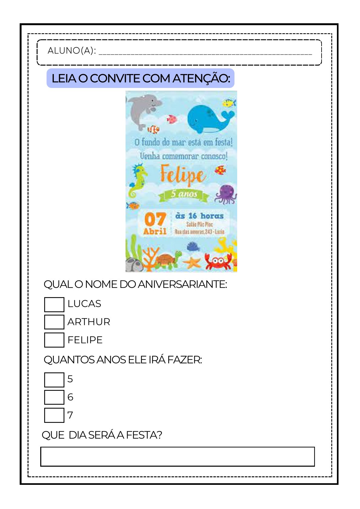Leitura e Interpretação